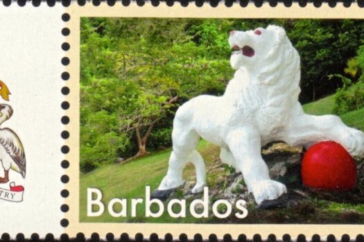 Seven Wonders of Barbados - 65c The Lion at Gun Hill - Barbados SG1410